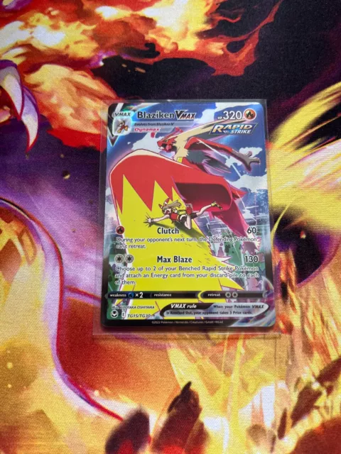 POKÉMON TCG BLAZIKEN VMAX SWSH12: Silver Tempest Trainer Gallery