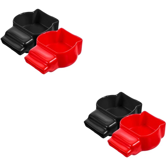 4 pz tappi terminali batteria positivi e negativi protezione terminale batteria