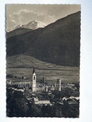 MALLES Val di Venosta Alto Adige Bolzano vecchia cartolina 