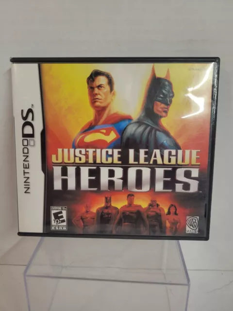 Nintendo DS Justice League Heroes CIB *Tested & Works*