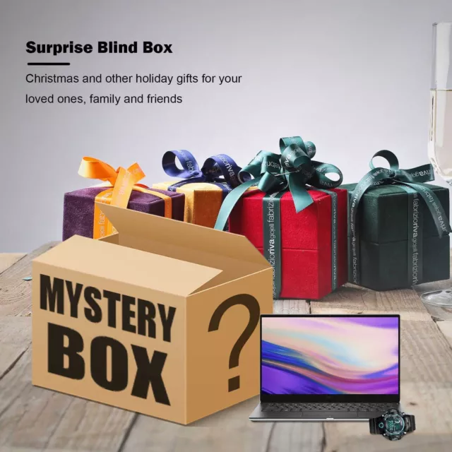 Scatola Box Sorpresa Mystery Prodotti Elettronici Regalo Natale Christmas  Smart