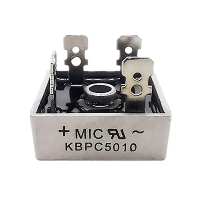 Affidabile raddrizzatore ponte diodi KBPC5010 50A 1000 V con tecnologia di salda