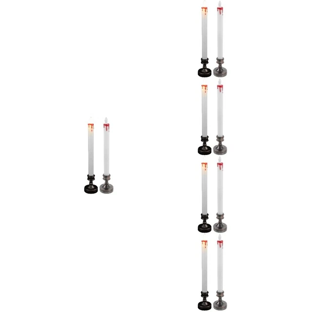 10 pz candele senza fiamma candele per finestra candele per finestra per tavolo decorazione festa