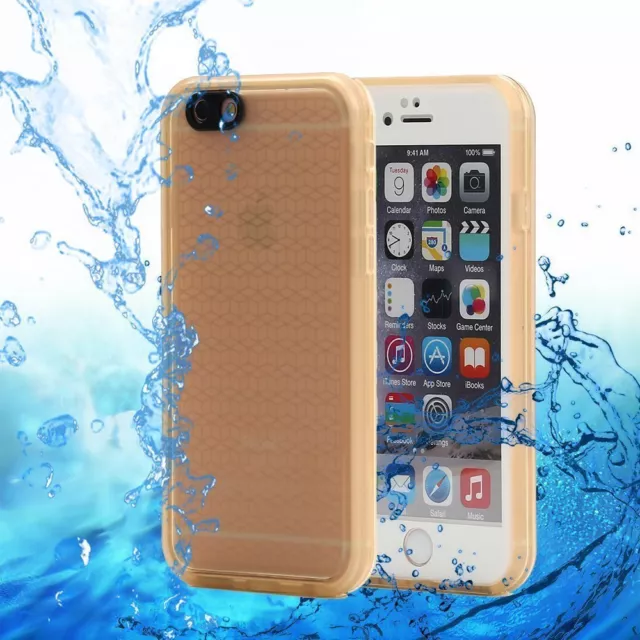 Waterproof Shockproof Hybrid TPU Case Full Cover iPhone SE XS X 8 7 6s 6 Plus 5