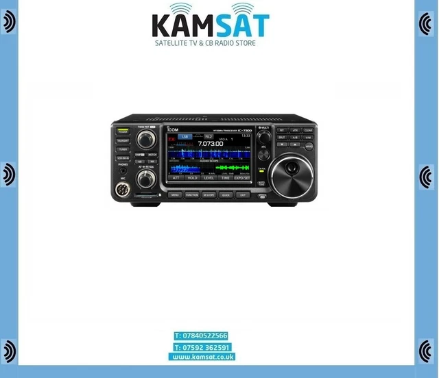 HAM RADIO TRANSCEIV IC7300 Includes DX Covers Radio Dust Cover HF