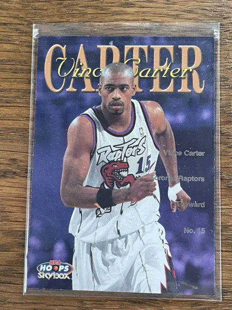 1999 NBA Hoops Skybox Vince Carter #3 Of 10BC Serial #110/250