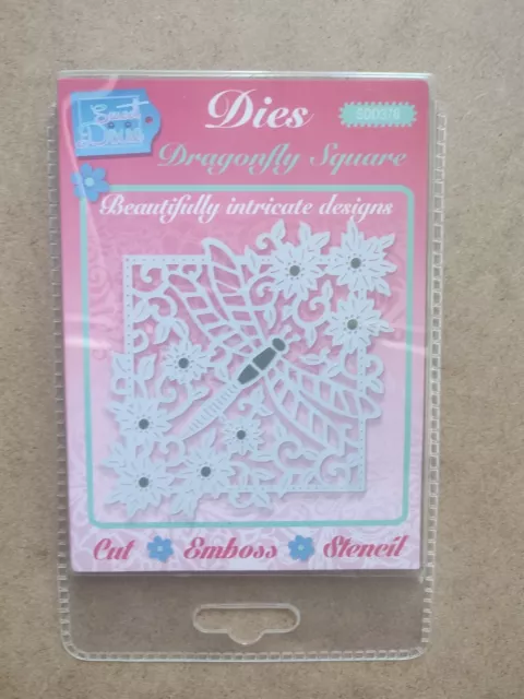 *SD Dragonfly Square Sweet Dixie Cutting Die (B3)