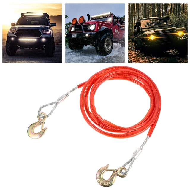 Fune per verricello auto fune di traino cinghia per rimorchio auto offroad