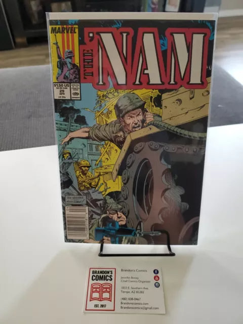 The 'Nam #29  War And "Peace"   Wayne Vansant  Marvel War  1989
