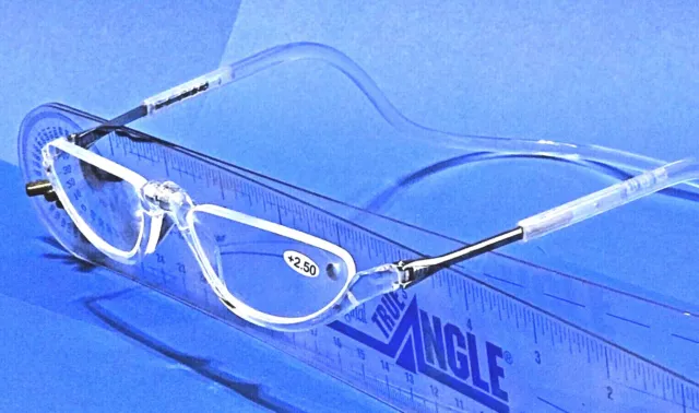 Magnetic Colic Readers Glasses In An Oval Half Frame # 79