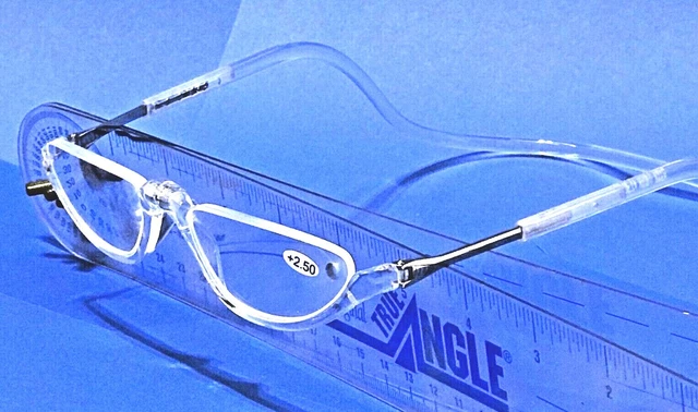 Magnetic Colic Readers Glasses In An Oval Half Frame # 79