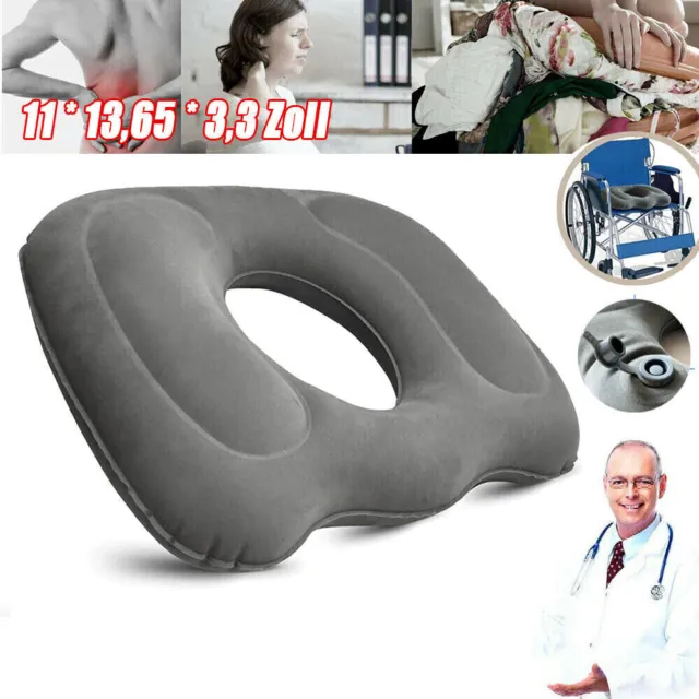 Orthopädischer Anti Dekubitus Sitzring Hämorrhoiden Comfort Kissen Sitzkissen DE