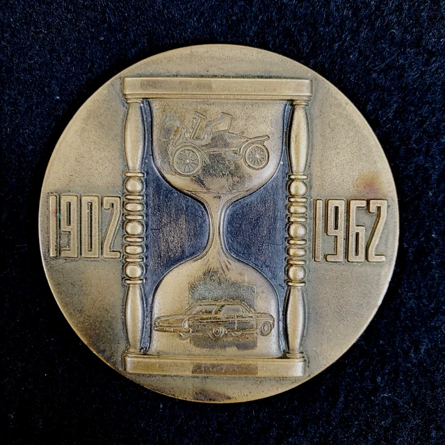 AAA American Automobile Association 60th Anniversary Bronze Medal from 1962