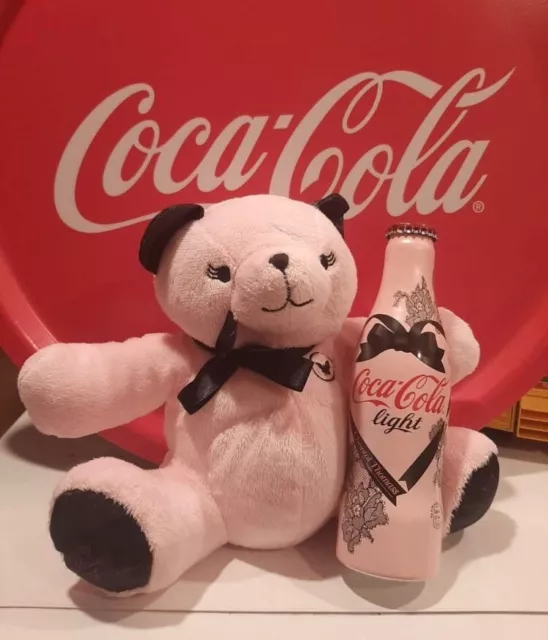 Coca Cola Bottiglia alluminio + Peluche Chantal
