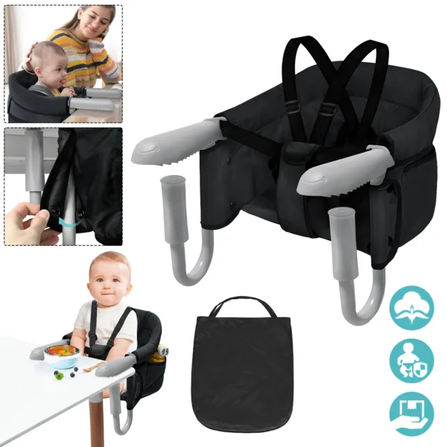 Babystuhl Kinder Sitzerhöhung Faltbar Baby Hochstuhl Reisehochstuhl Kinderstuhl