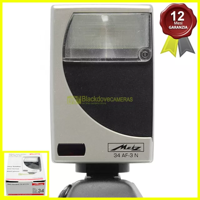 Flash Metz 34 AF-3 N for Cameras Reflex Analogue Nikon. Automatico-Manuale