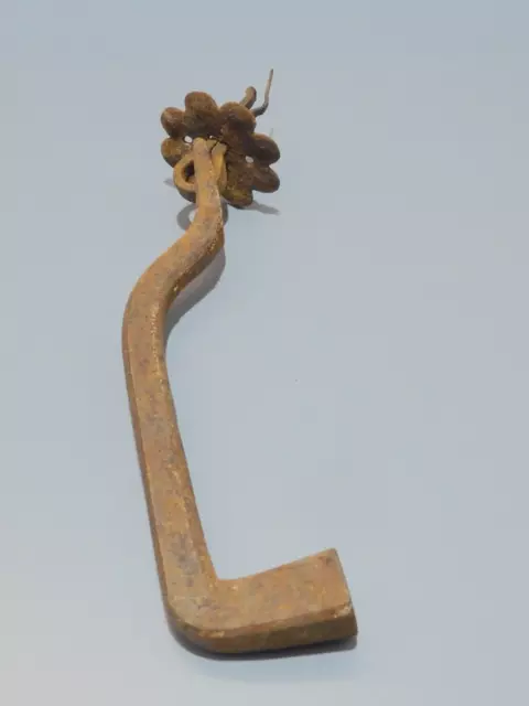 -BEAU HEURTOIR MARTEAU DE PORTE FER FORGE HAUTE EPOQUE XVII/XVIIIe COLLECTION  D