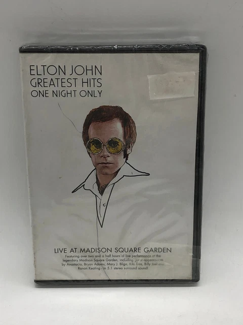 Elton John Greatest Hits: One Night Only Live at Madison Square Garden DVD