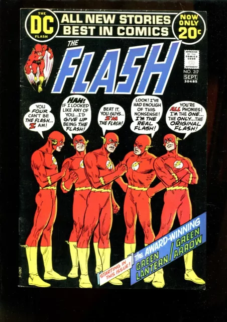 FLASH 217 (7.0)  GA/GL DENNY ONEIL NEIL ADAMS DC (b047)