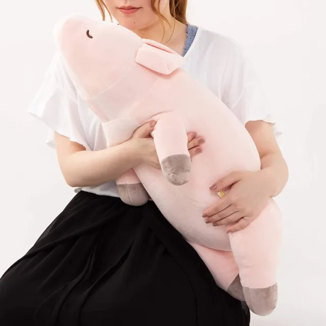 LivHeart Premium Nemu Nemu Body Pillow Hug Pillow Polar pig L JAPAN F/S Fedex 3