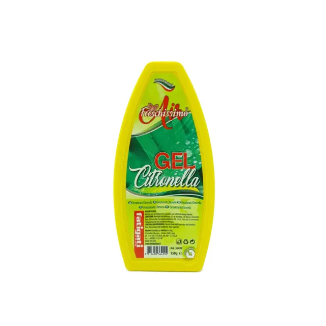 Fatigati Gel Citronella Deodorante Ambiente 150gr