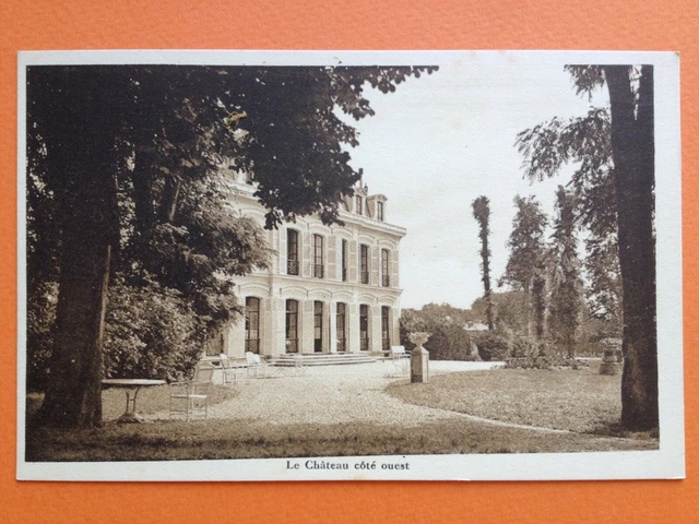 cpa 95 - GROSLAY Val d'Oise CHÂTEAU VIEUX Hôtel Restaurant MONTMORENCY retraite
