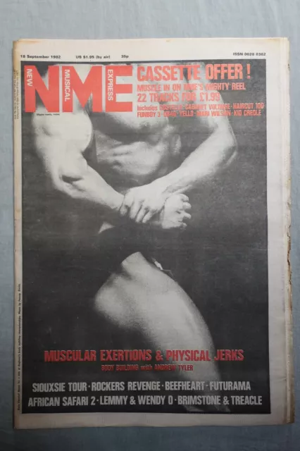 NEW MUSICAL EXPRESS 18th September 1982 ~ Body Building ~ Rockers Revenge ~ Capt