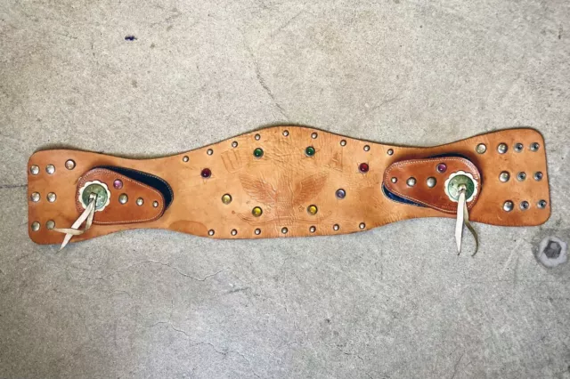 1950s Studded and Jeweled Buco Belt by Joseph Buegeleisen