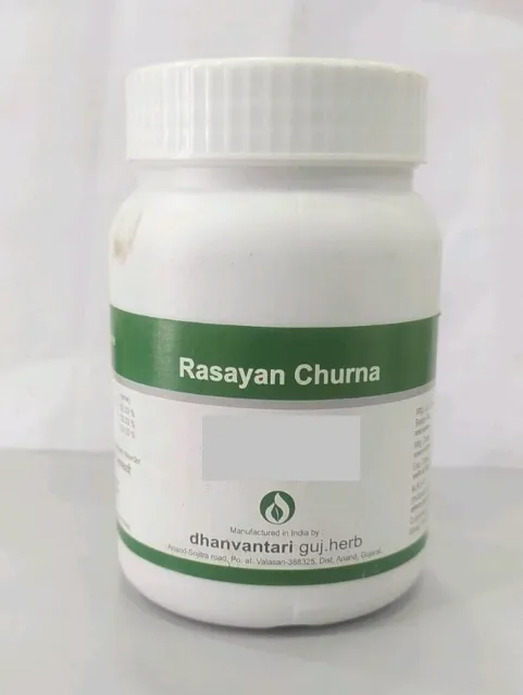 Dhanwantari Ayurveda Rasayan Churna (100 g), poudre de formule 100 % à base...