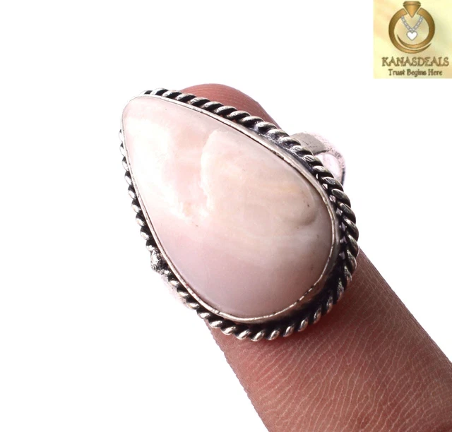 Scolecite Plated Ring Fantastic Jewellery 7 GM Value-Priced @1.99-71212