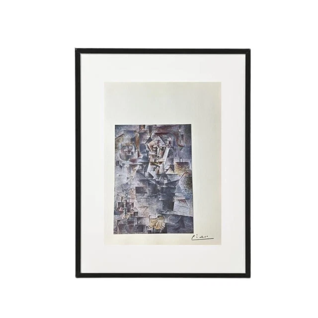 Pablo Picasso Original - Daniel-Henry - Hand Tipped Color plate print - Signed