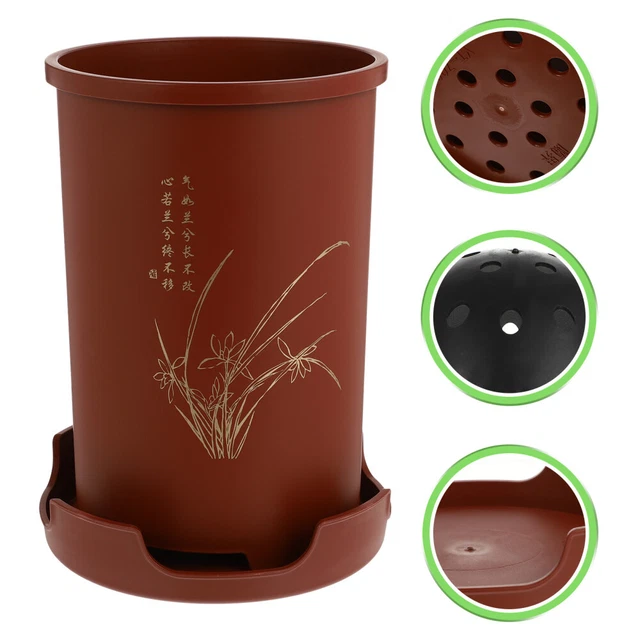 1 Set von Garten Pflanzer Kindergarten Topf Orchidee Pflanzer