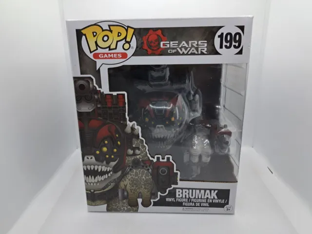 Funko Pop Games Brumak #199 Gears of War 6inch figure