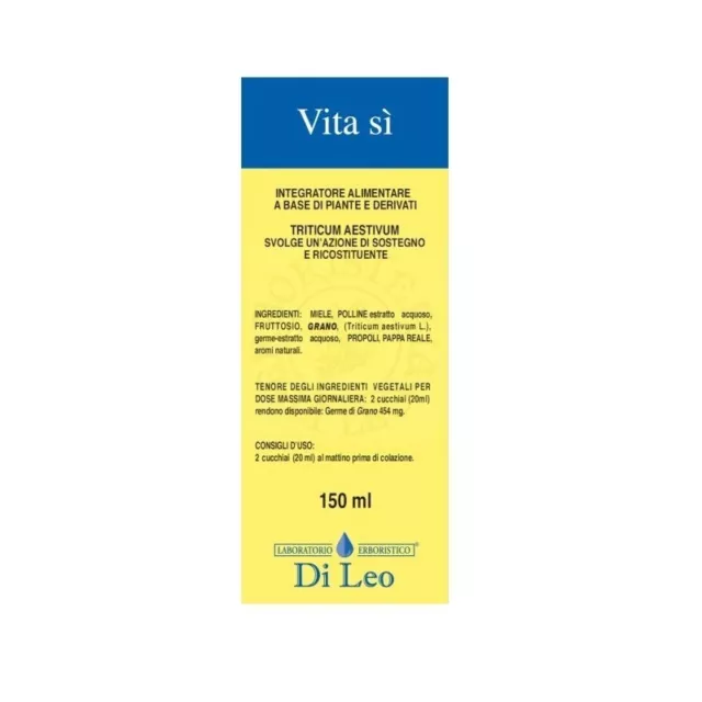 LABORATORIO ERBORISTICO DI LEO Vitasì - Tonic Supplement 150 ml