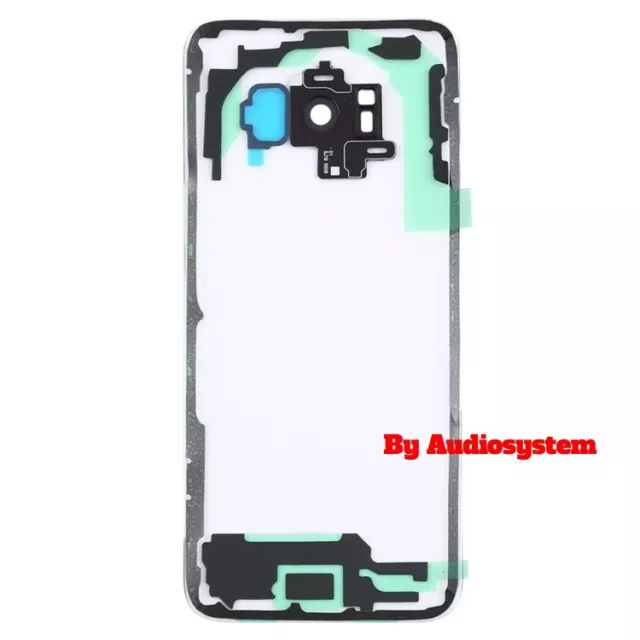 Cover Back Trasparente Samsung Galaxy S8 Sm-G950F Vetro Camera Scocca Posteriore