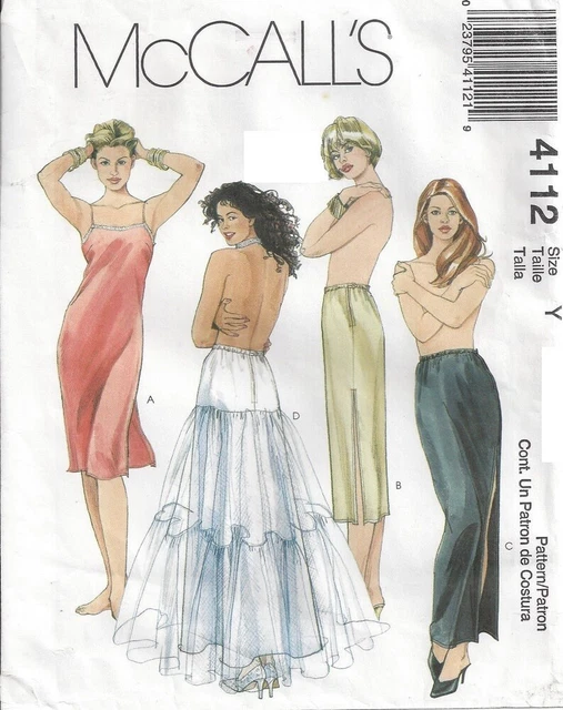 4112 PATRON MCCALL S 4 CREATIONS COMBINAISON JUPON DROIT A VOLANTS XS AU XL EUR 6 50 PicClick FR