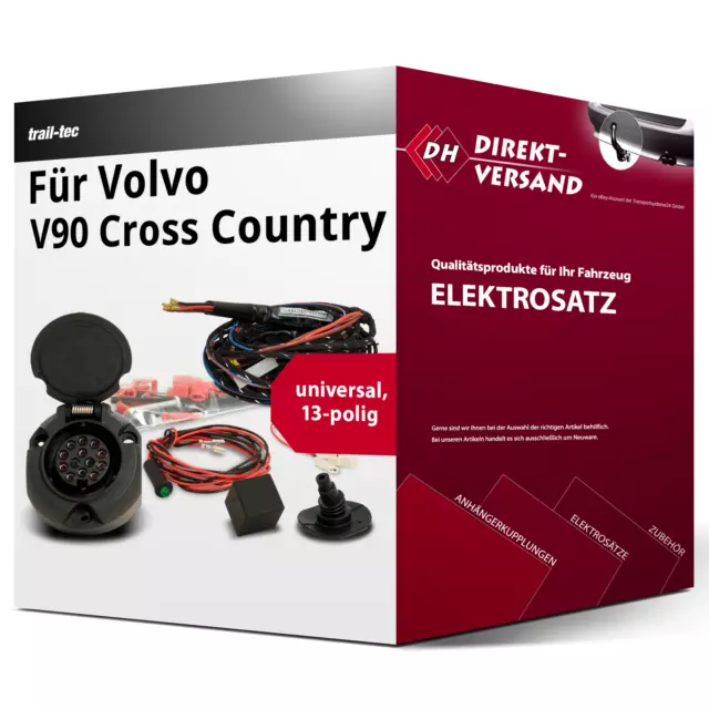 E-Satz 13polig universell für Volvo V90 Cross Country 01.2022-jetzt neu