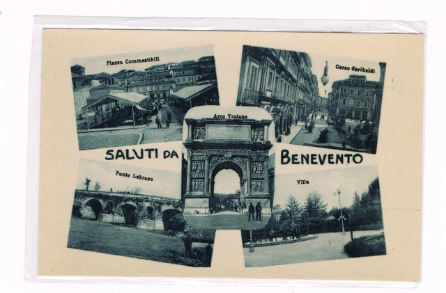 benevento  saluti 5 vedutine anni 20