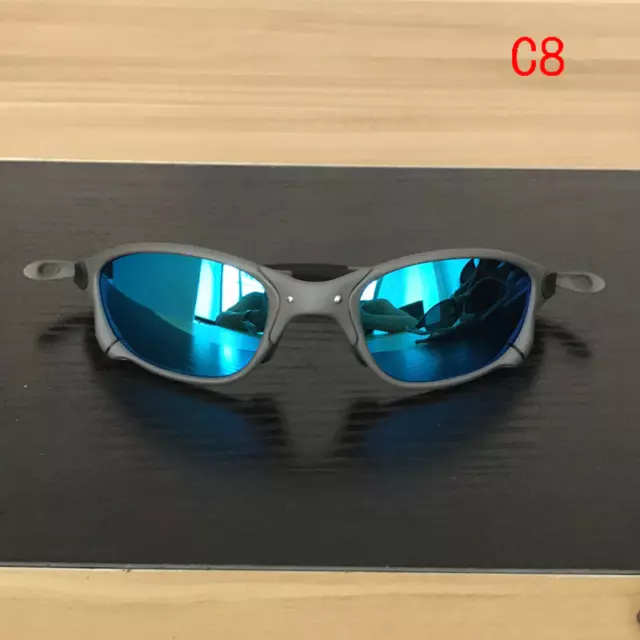 X Metal Cyclops Sunglasses UV 400 Ruby Polarized Glass Titanium Goggles Outdoor