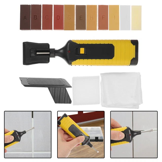 Kit de reparación de arañazos kit de reparación laminado de cera relleno de piso laminado