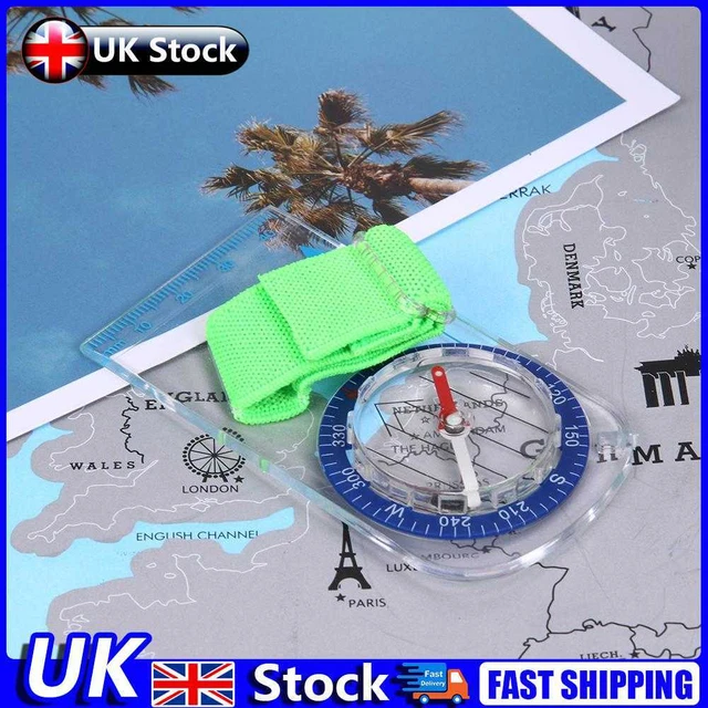 PROFESSIONAL THUMB COMPASS Map Scale for Elite Competition Orienteering