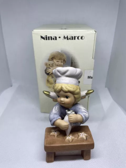 Goebel Nina & Marco #465316 Angel With Piping Bag