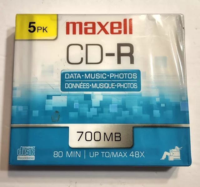 Maxell CD-R - 5 pk