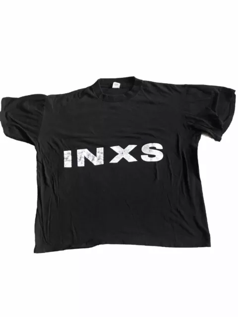 Vintage INXS KICK Tour America 1988 Concert T-Shirt & Pass