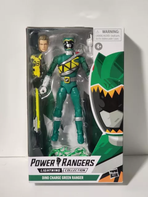 Power Rangers Lightning 6" Figure Dino Charge Green Ranger