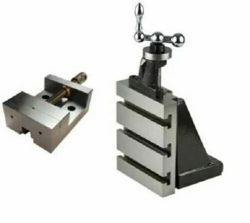 TORNO FRESADORA VERTICAL DESLIZADOR BASE FIJA 4" x 5" Y VISOR DE ACERO PARA...