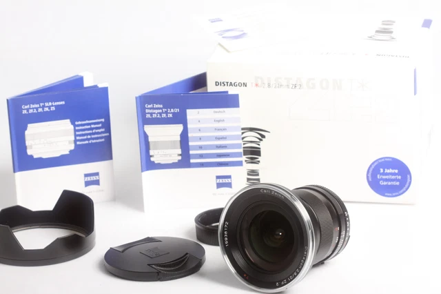 Carl Zeiss DISTAGON 2,8/21 ZF.2 T* für Nikon AF Weitwinkel 21mm 2.8