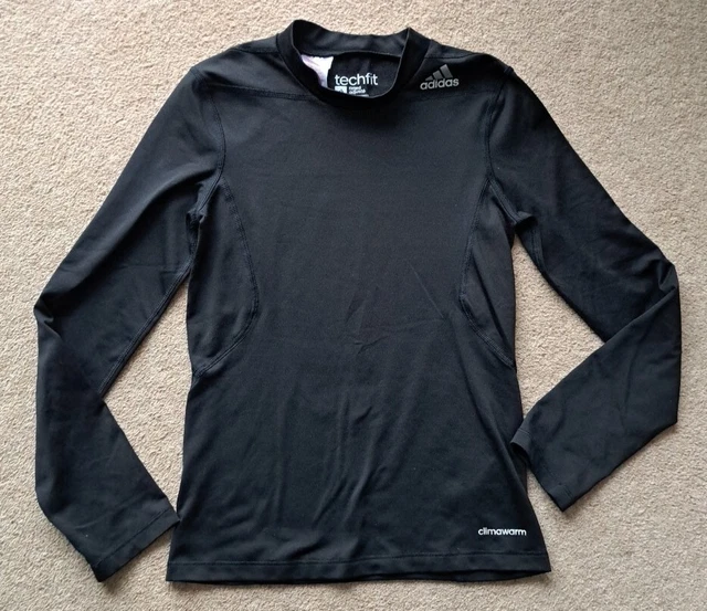 Adidas Climawarm Techfit BaseLayer taglia 9-10 anni nero
