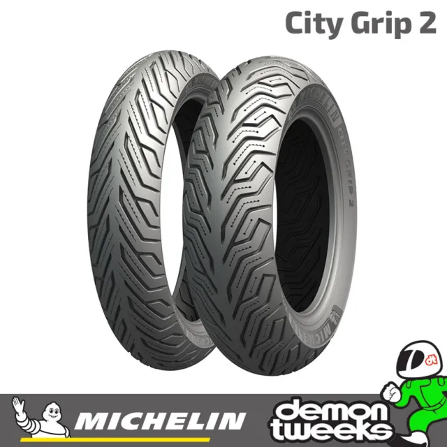 1 x Michelin City Grip 2 Scooter Tyre 120 70 12 M/C (58S) RF TL (Front Or Rear)