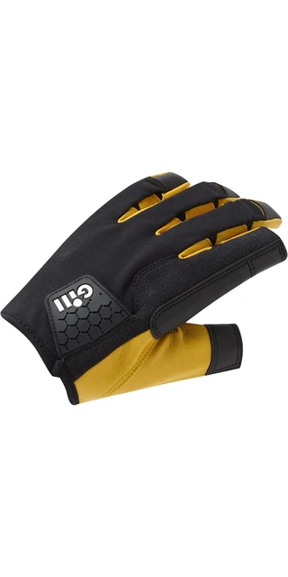 Gill Mens Pro Long Finger Sailing Yachting and Dinghy Gloves 7453 - Black Gill Mens Pro Long Finger Sailing Yachting and Dinghy Gloves 7453 - Black